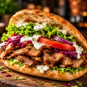 Döner im Fladenbrot